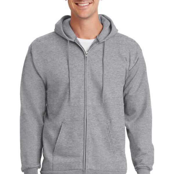 OTB Essential Fleece Full Zip Hooded Sweatshirt Thumbnail