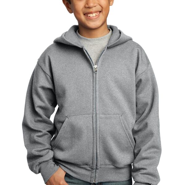OTB Youth Core Fleece Full Zip Hooded Sweatshirt Thumbnail